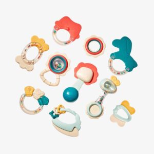 Baby Rattles Teething Toys 3-6 Month