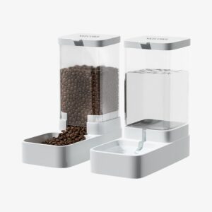 Gravity Pet Feeder and Water Dispenser