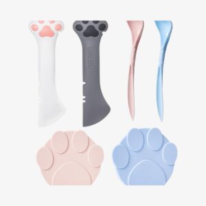 mwellewm 6Pcs Pet Food Can Supplies Set